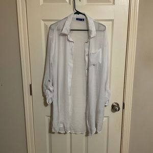 Apt 9 100% Cotton Swim Coverup